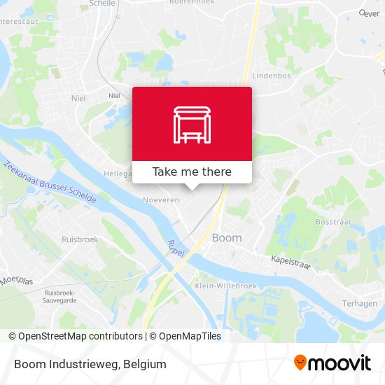 Boom Industrieweg plan