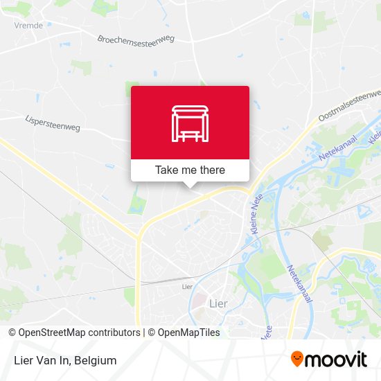 Lier Van In map