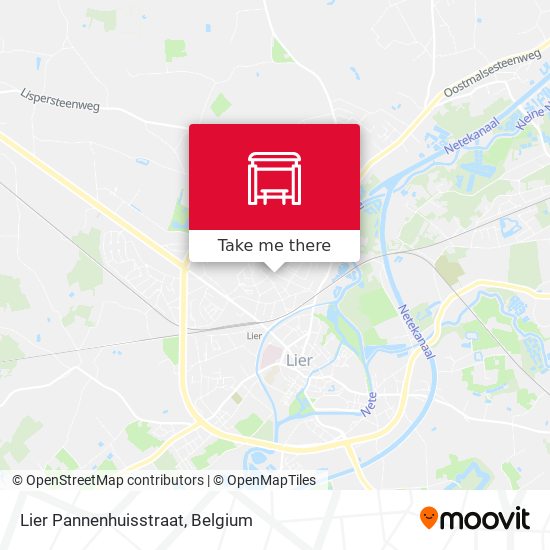Lier Pannenhuisstraat map