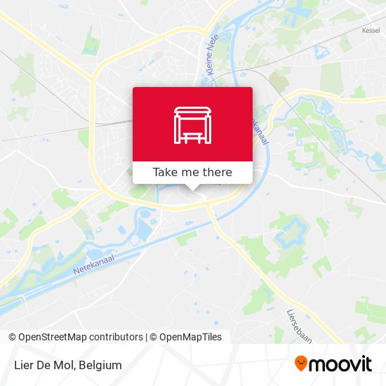 Lier De Mol map
