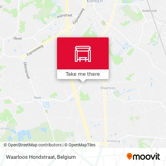 Waarloos Hondstraat plan