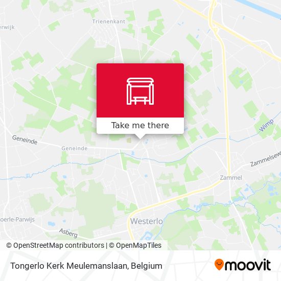 Tongerlo Kerk Meulemanslaan map