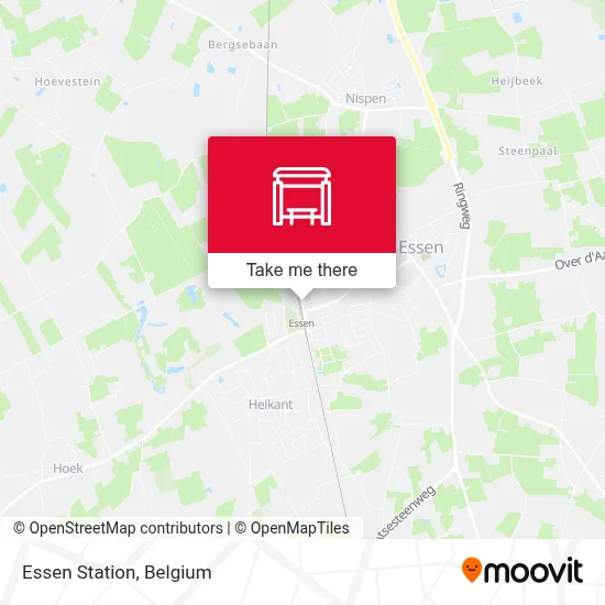 Essen Station map