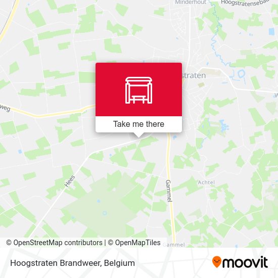 Hoogstraten Brandweer plan