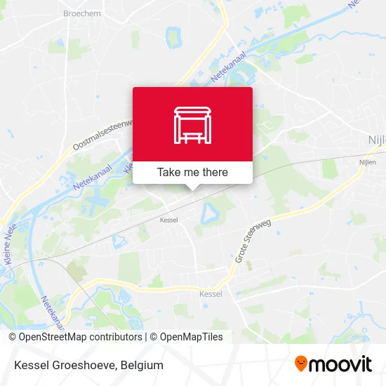 Kessel Groeshoeve map