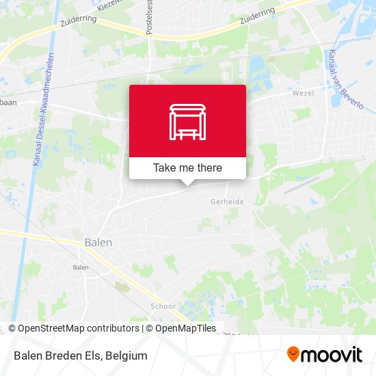 Balen Breden Els map