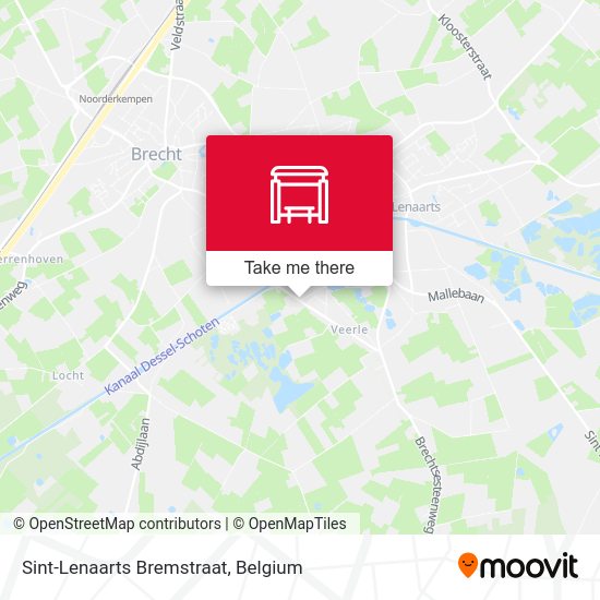 Sint-Lenaarts Bremstraat map
