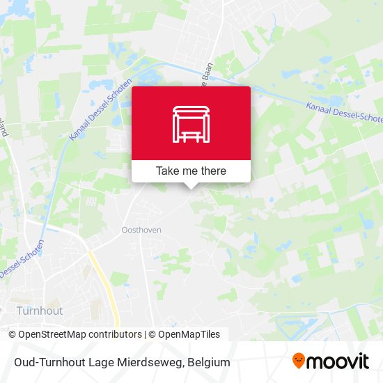 Oud-Turnhout Lage Mierdseweg map