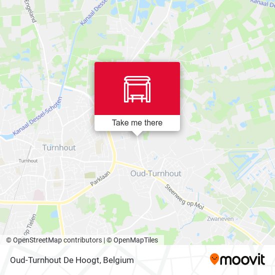 Oud-Turnhout De Hoogt map