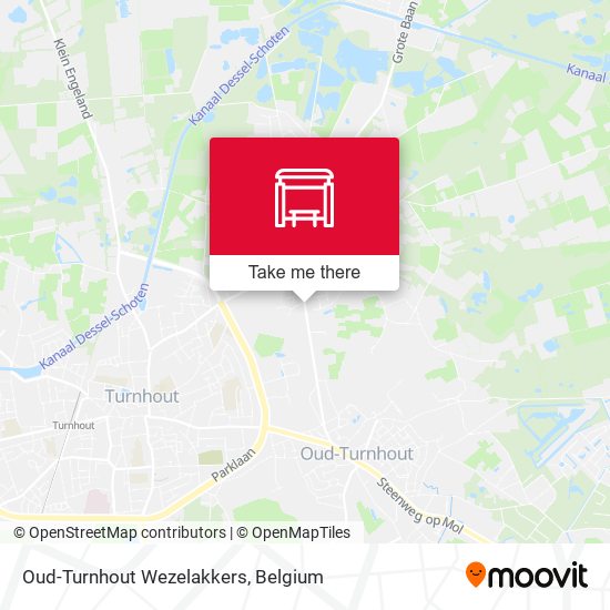 Oud-Turnhout Wezelakkers map