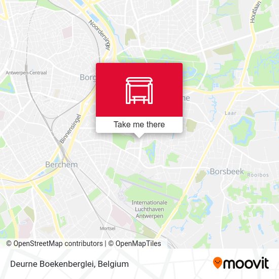 Deurne Boekenberglei map