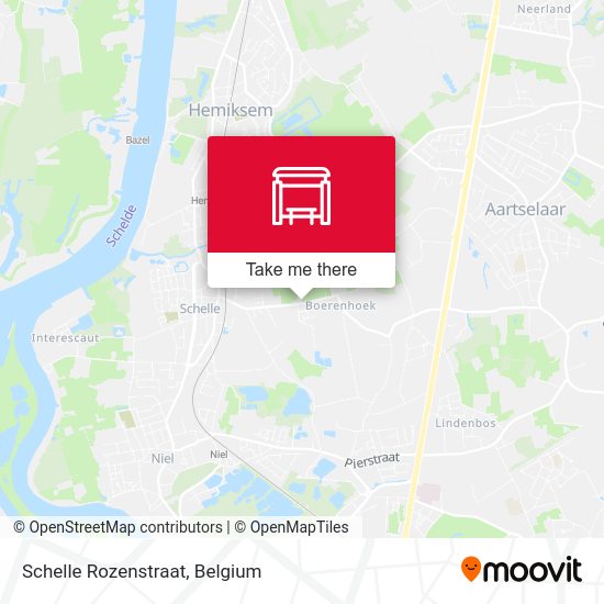 Schelle Rozenstraat plan