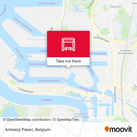 Antwerp Pasec map