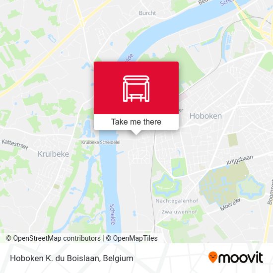Hoboken K. du Boislaan plan