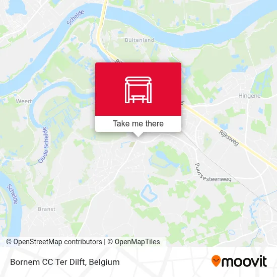 Bornem CC Ter Dilft map