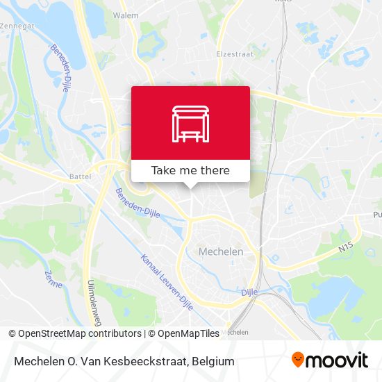 Mechelen O. Van Kesbeeckstraat map