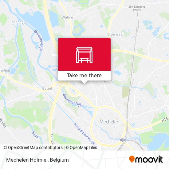 Mechelen Holmlei plan