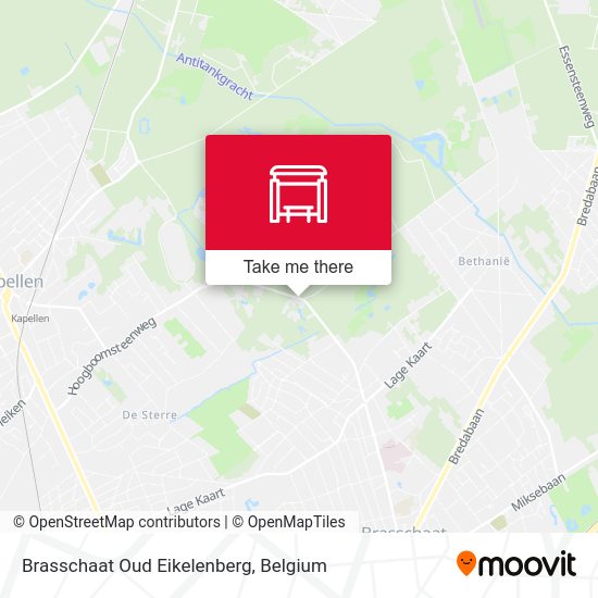 Brasschaat Oud Eikelenberg map
