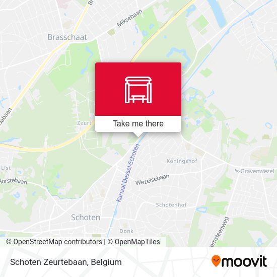 Schoten Zeurtebaan plan
