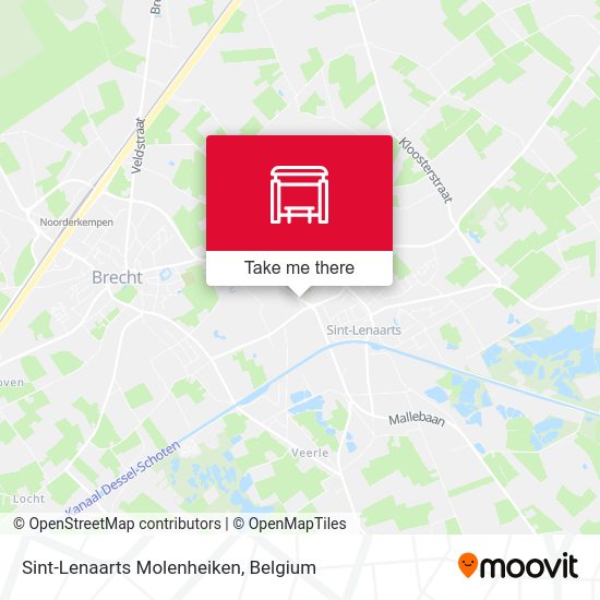 Sint-Lenaarts Molenheiken plan