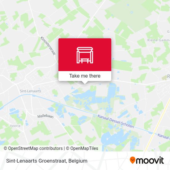 Sint-Lenaarts Groenstraat plan