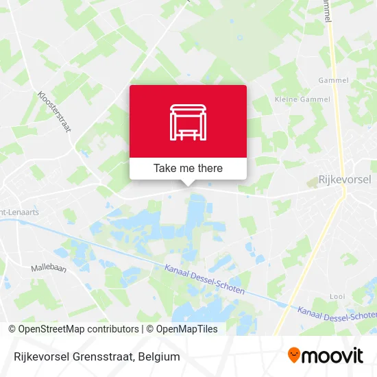 Rijkevorsel Border Street map