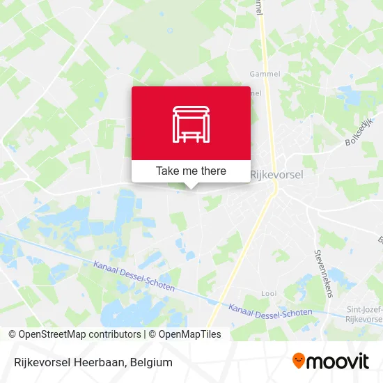 Rijkevorsel Heerbaan map