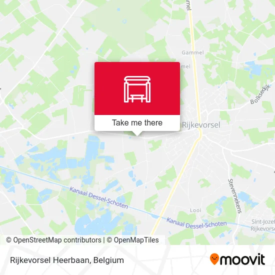 Rijkevorsel Heer Road map