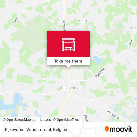 Rijkevorsel Vonderstraat map