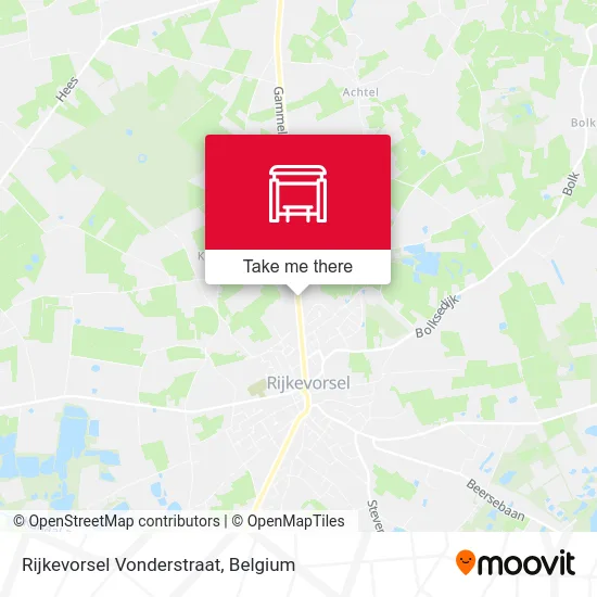 Rijkevorsel Vonder Street map