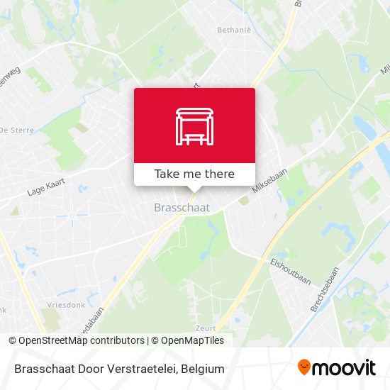 Brasschaat Door Verstraetelei plan