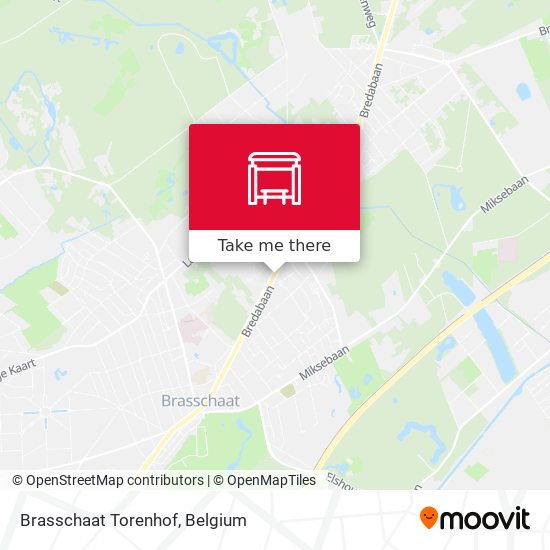 Brasschaat Torenhof map