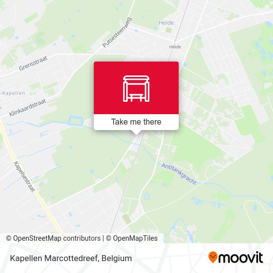 Kapellen Marcottedreef plan