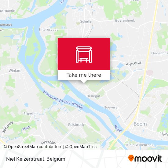 Niel Keizerstraat map