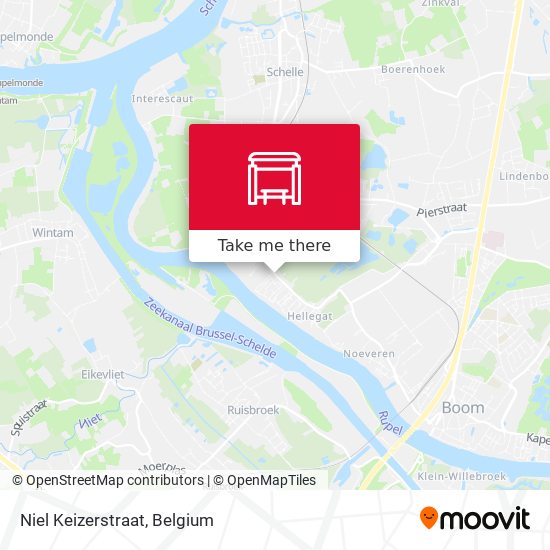 Niel Keizerstraat map