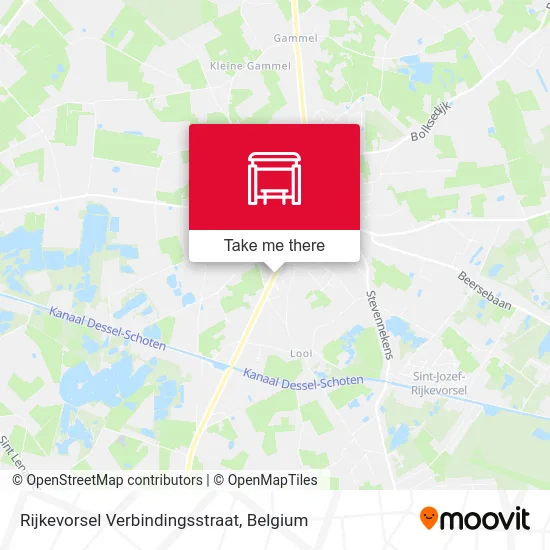 Rijkevorsel Connection Street map