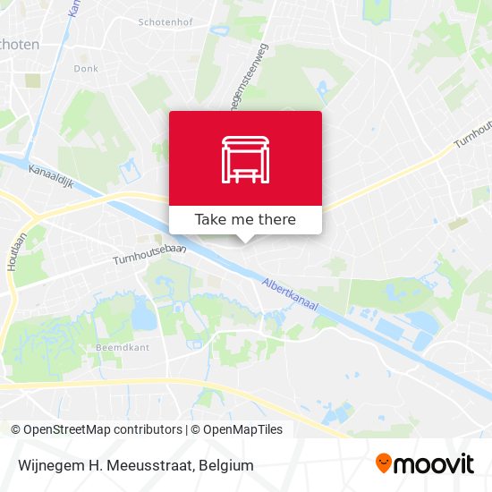 Wijnegem H. Meeusstraat map