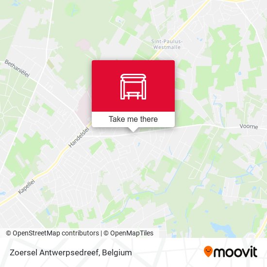 Zoersel Antwerpsedreef map