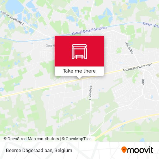 Beerse Dageraadlaan plan