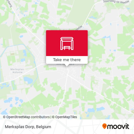 Merksplas Dorp map