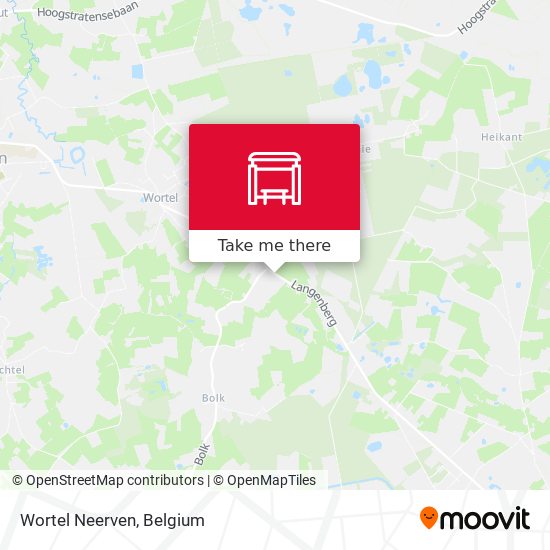 Wortel Neerven map