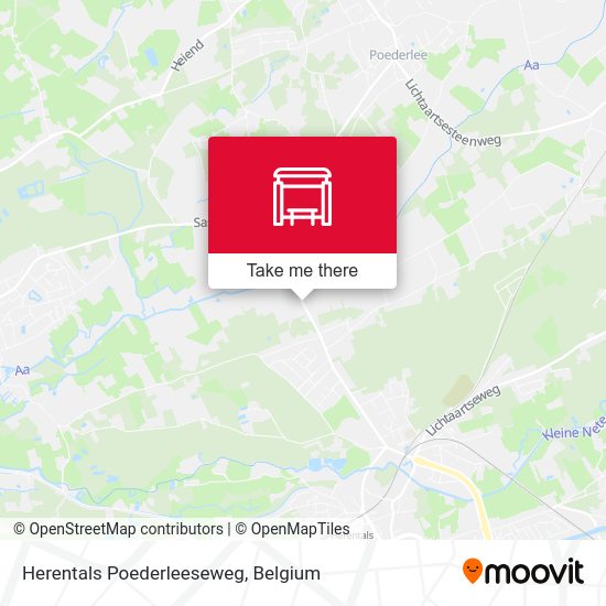 Herentals Poederleeseweg map