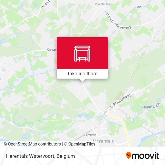 Herentals Watervoort plan
