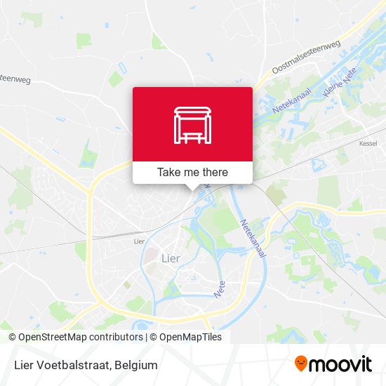 Lier Voetbalstraat map