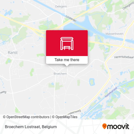 Broechem Lostraat plan