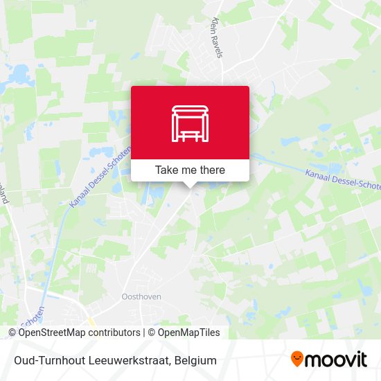 Oud-Turnhout Leeuwerkstraat map