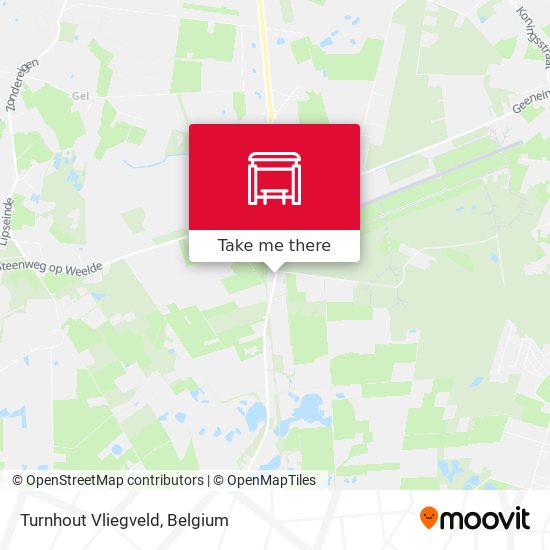 Turnhout Vliegveld map