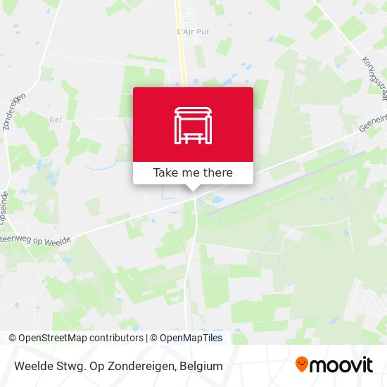 Weelde Stwg. Op Zondereigen map