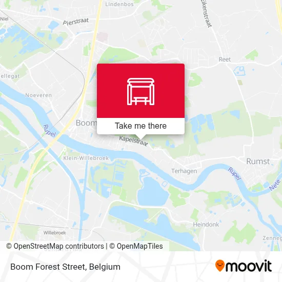 Boom Forest Street map