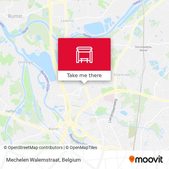 Mechelen Walemstraat map